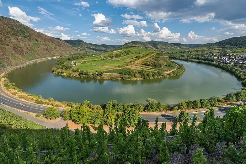 Mosel-Schleife in Rheinland-Pfalz